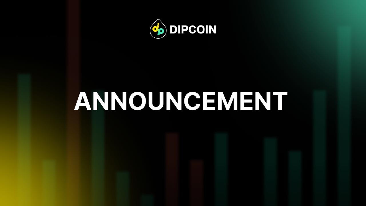 DipCoin Smart Contract System Upgrade Completion Announcement