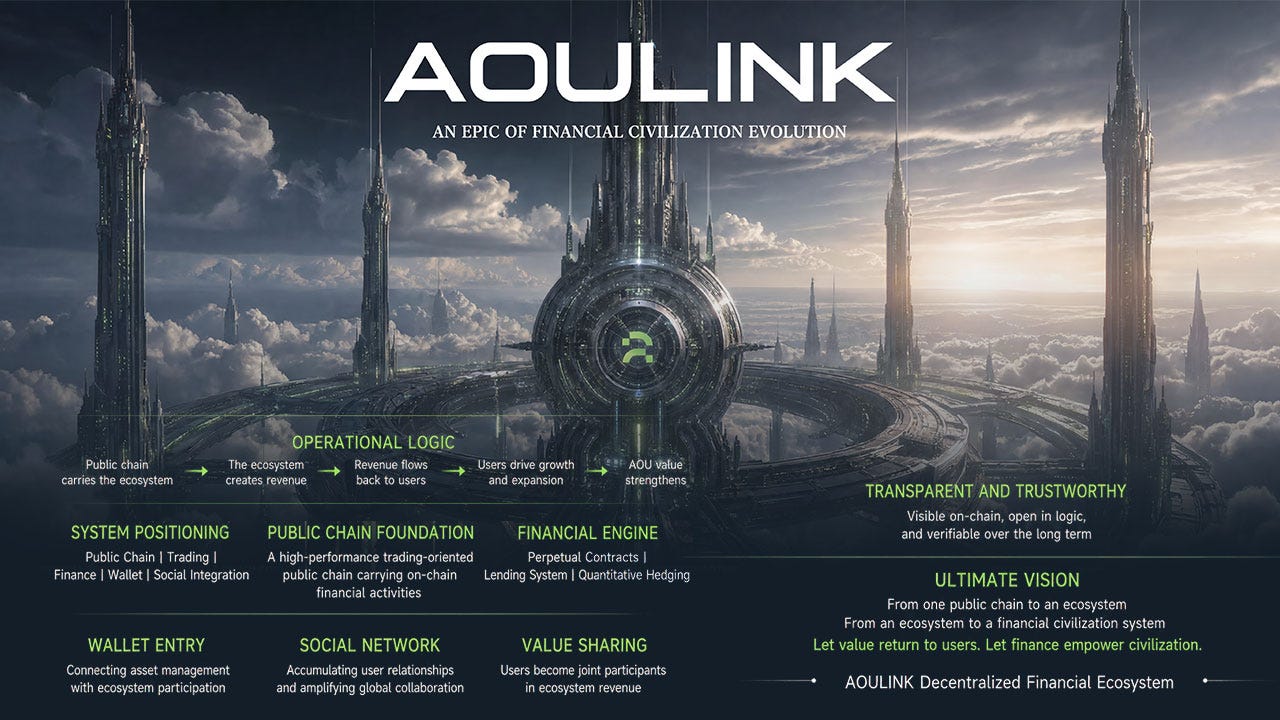 AOULINK — An Epic of Financial Civilization Evolution
