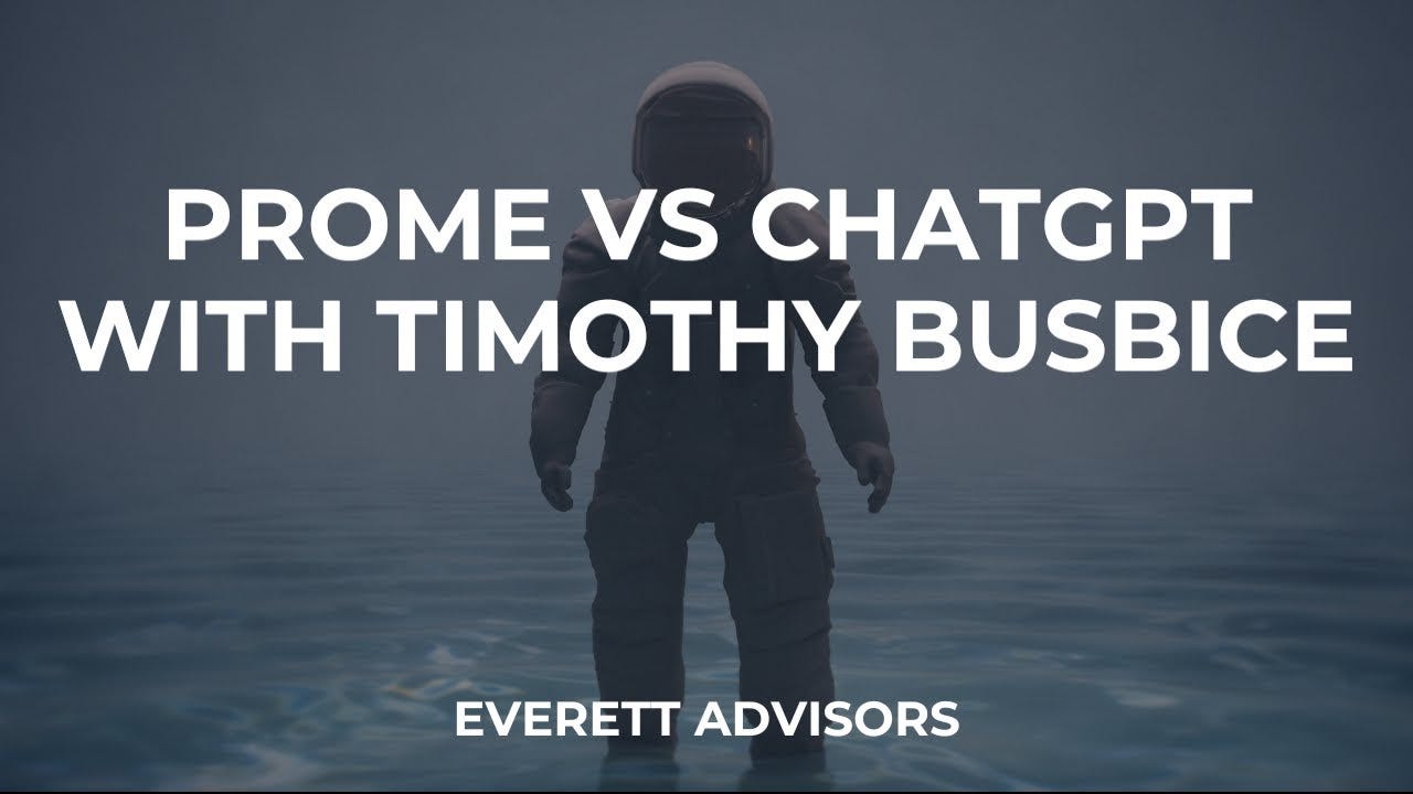 PROME vs ChatGPT with Timothy Busbice