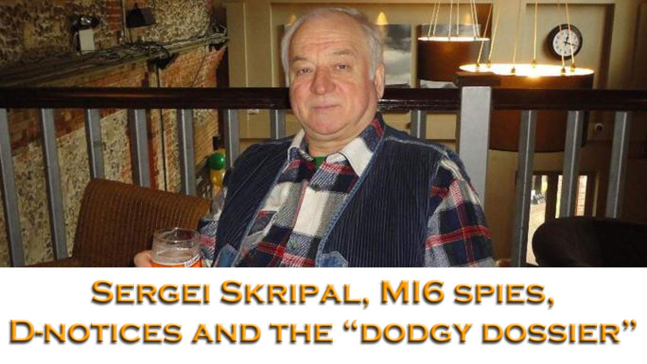 Image result for skripal and steele dossier