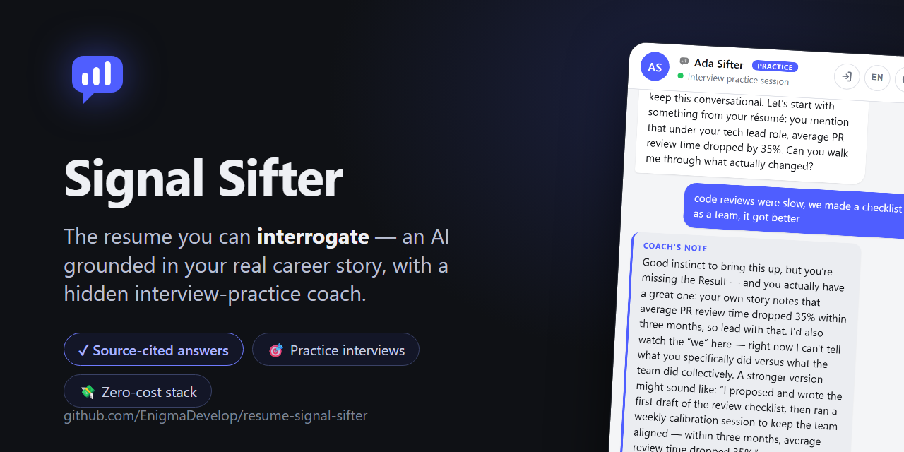 I Turned My Resume Into an AI You Can Interrogate