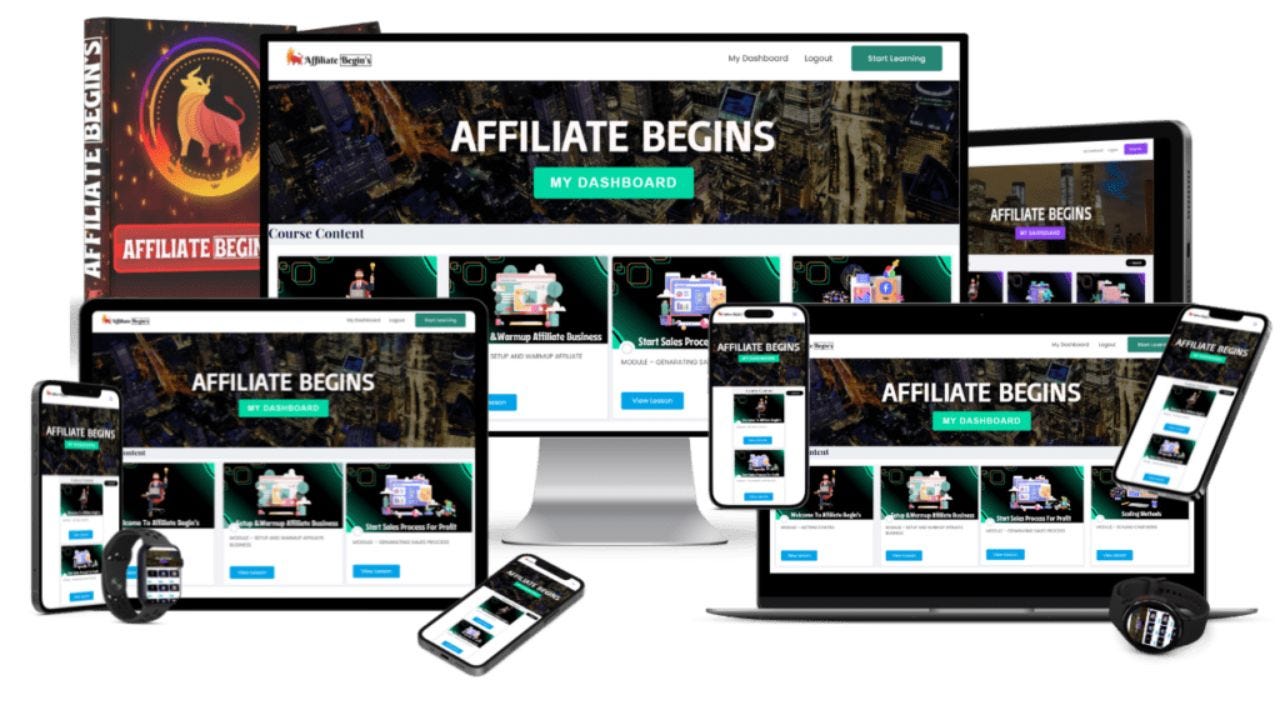 Affiliate Begins With AI: Beginner to advanced Review