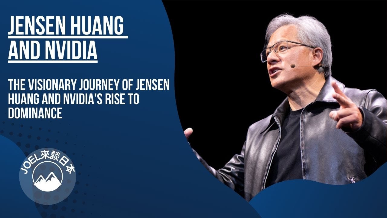 The Visionary Journey of Jensen Huang and NVIDIA’s Rise to Dominance