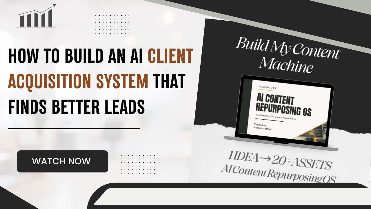 How to Build an AI Client Acquisition System That Finds Better Leads