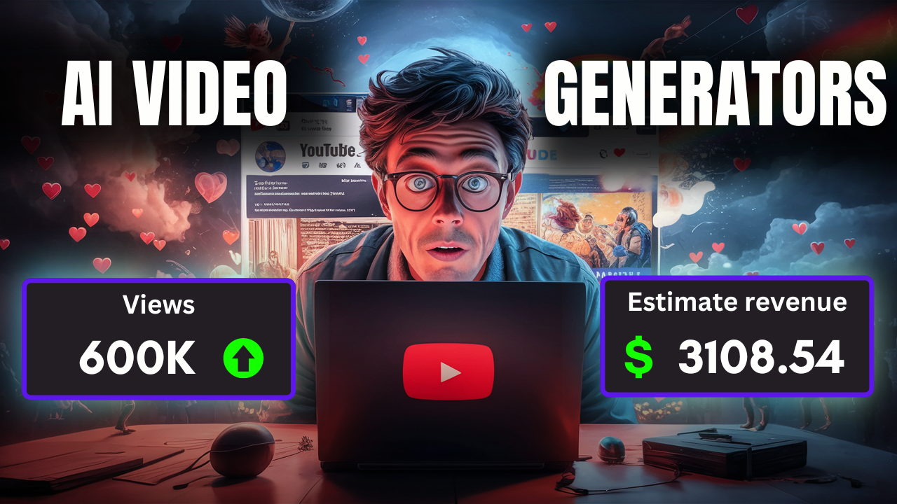 5 Text-To-Video Generator AI Tools For Faceless YouTube Channel [Video]