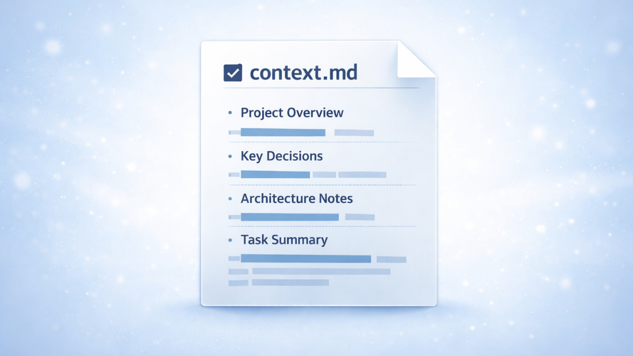Treat Context as a System: A Practical Habit for Working with AI Agents