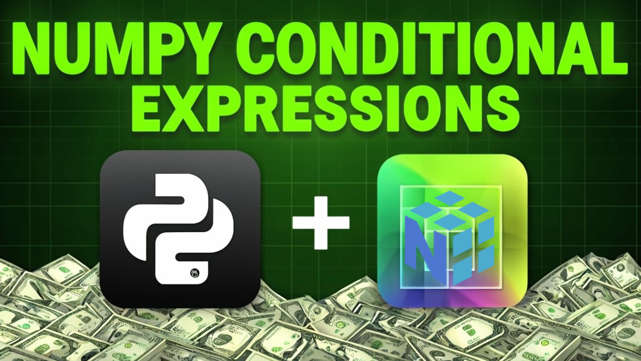 Writing Conditional Expressions With NumPy in Python