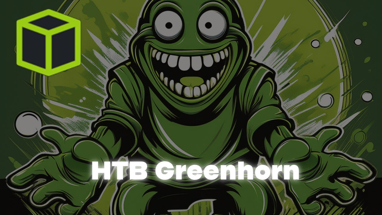 HackTheBox Greenhorn Writeup