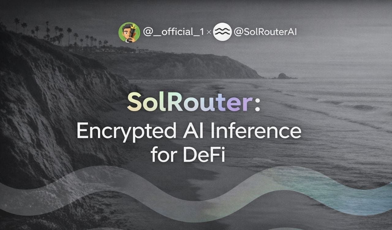 Your AI Knows Too Much About Your Wallet — Here’s How I Fixed That with SolRouter