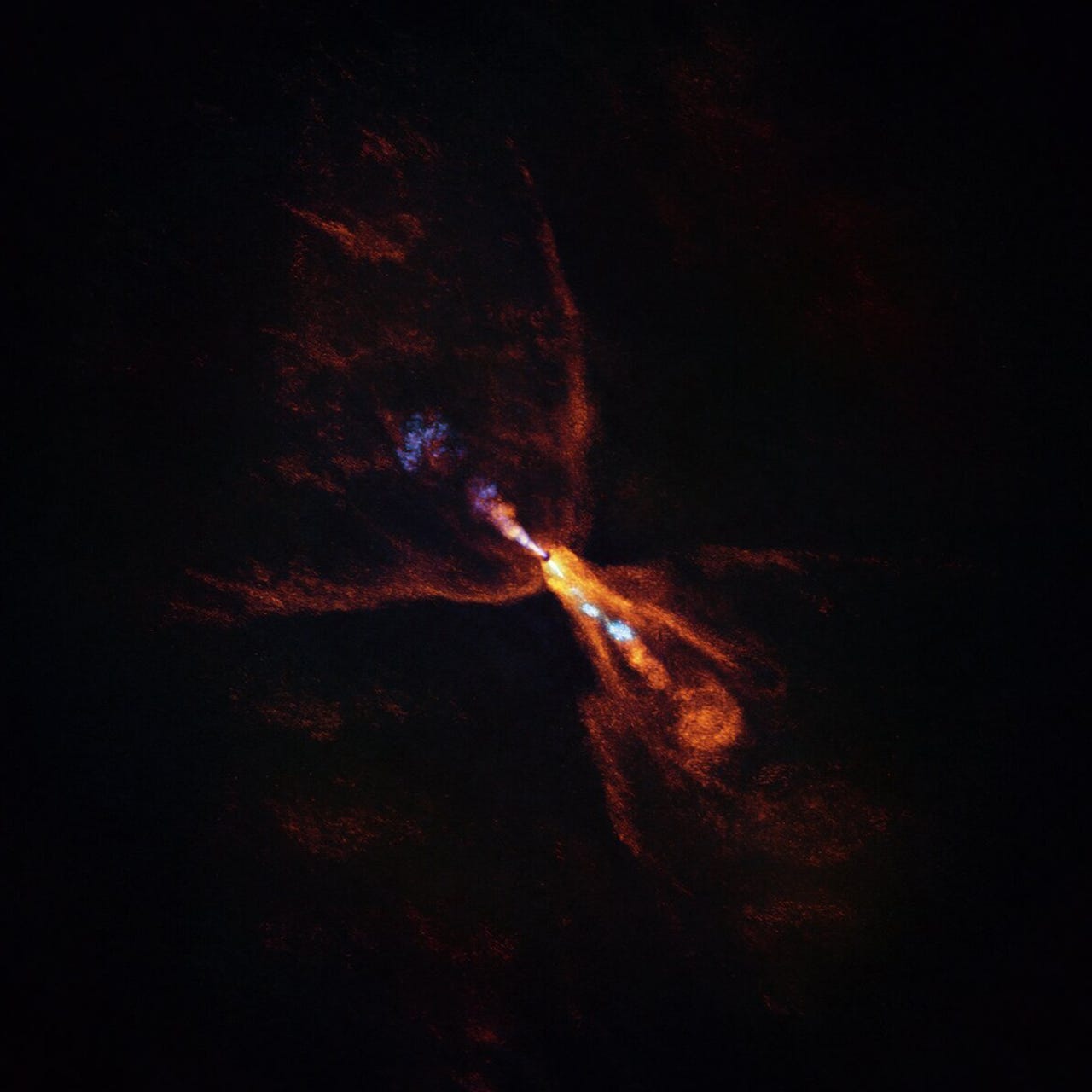 Planets in the Making: First Solids Spotted Around a Baby Star