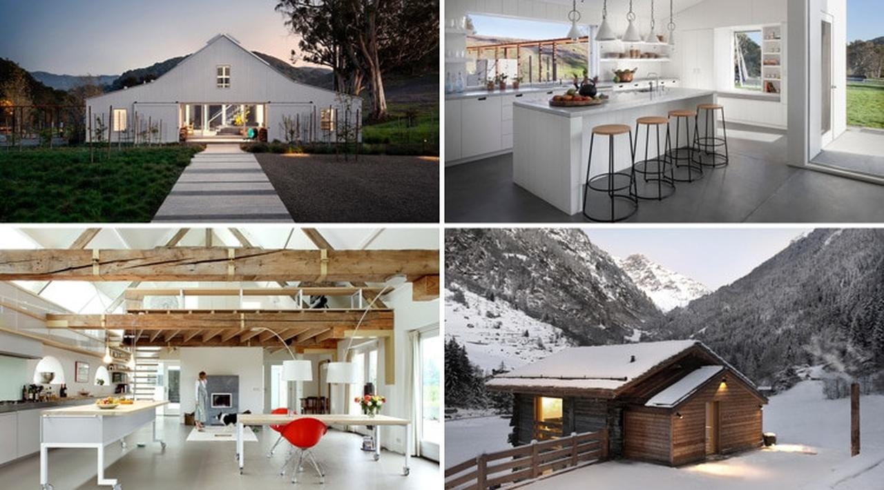 3 Inspirasi Desain Rumah Modern Menyulap Lumbung Padi Jadi Unik