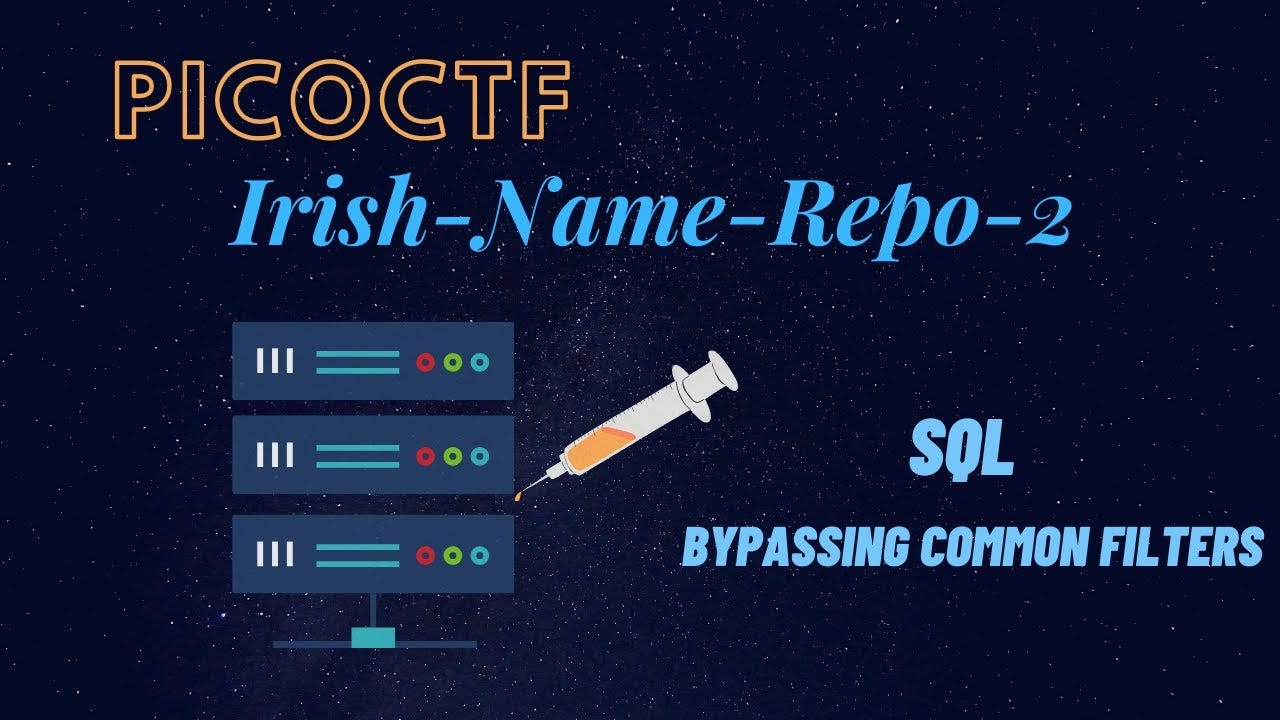 Irish-Name-Repo 2 — picoCTF