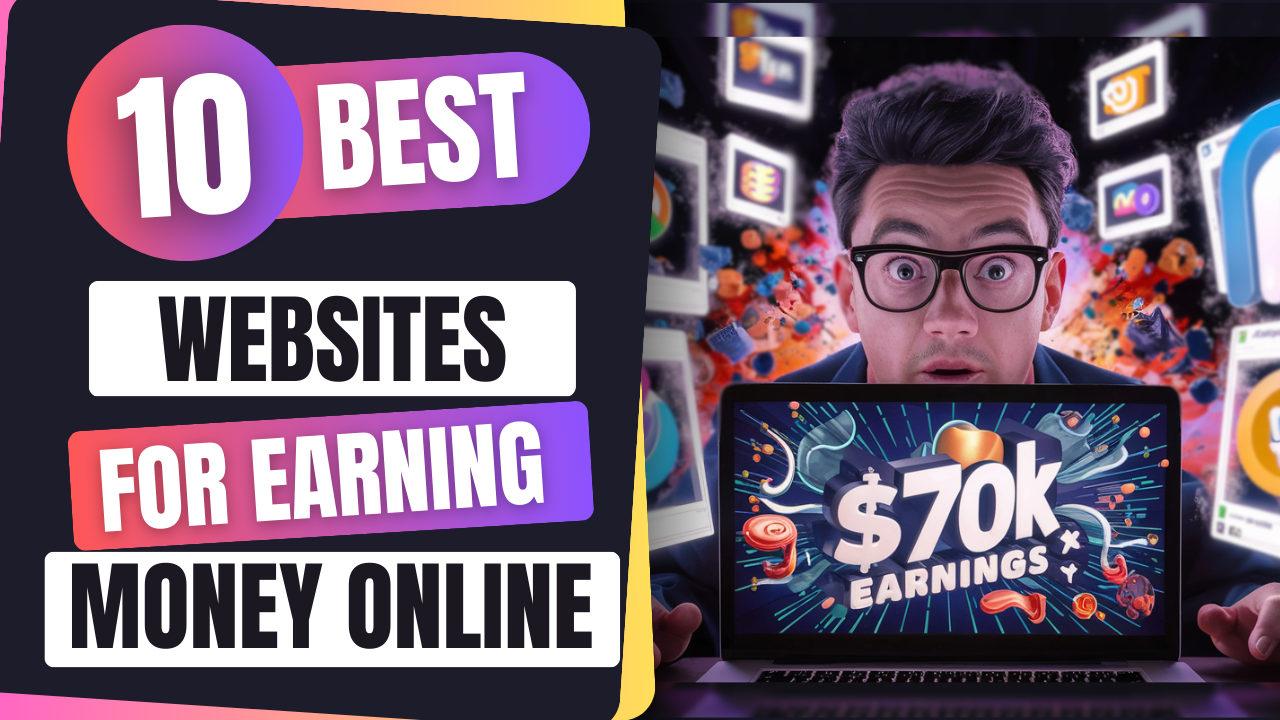 Top 10 Websites To Make Money Online In 2024 | How To Earn Passive Income From Home! [Video]