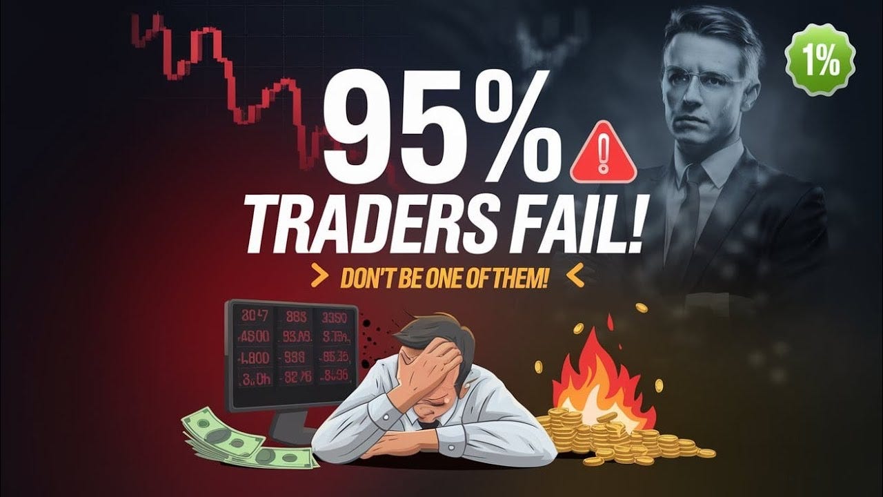 Why 90% of Traders Lose Money — And What the Other 10% Actually Do Differently