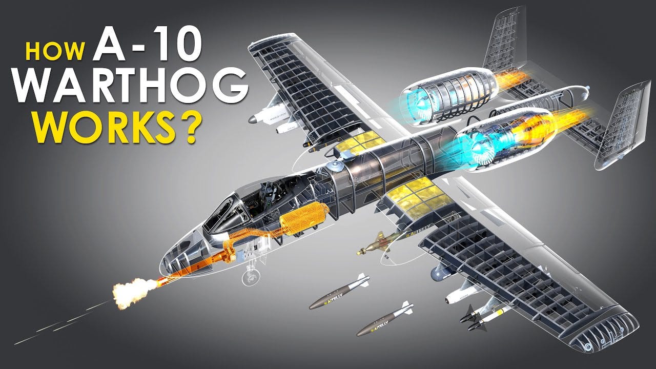 The A-10 Warthog Isn’t a Plane It’s a Gun with Wings