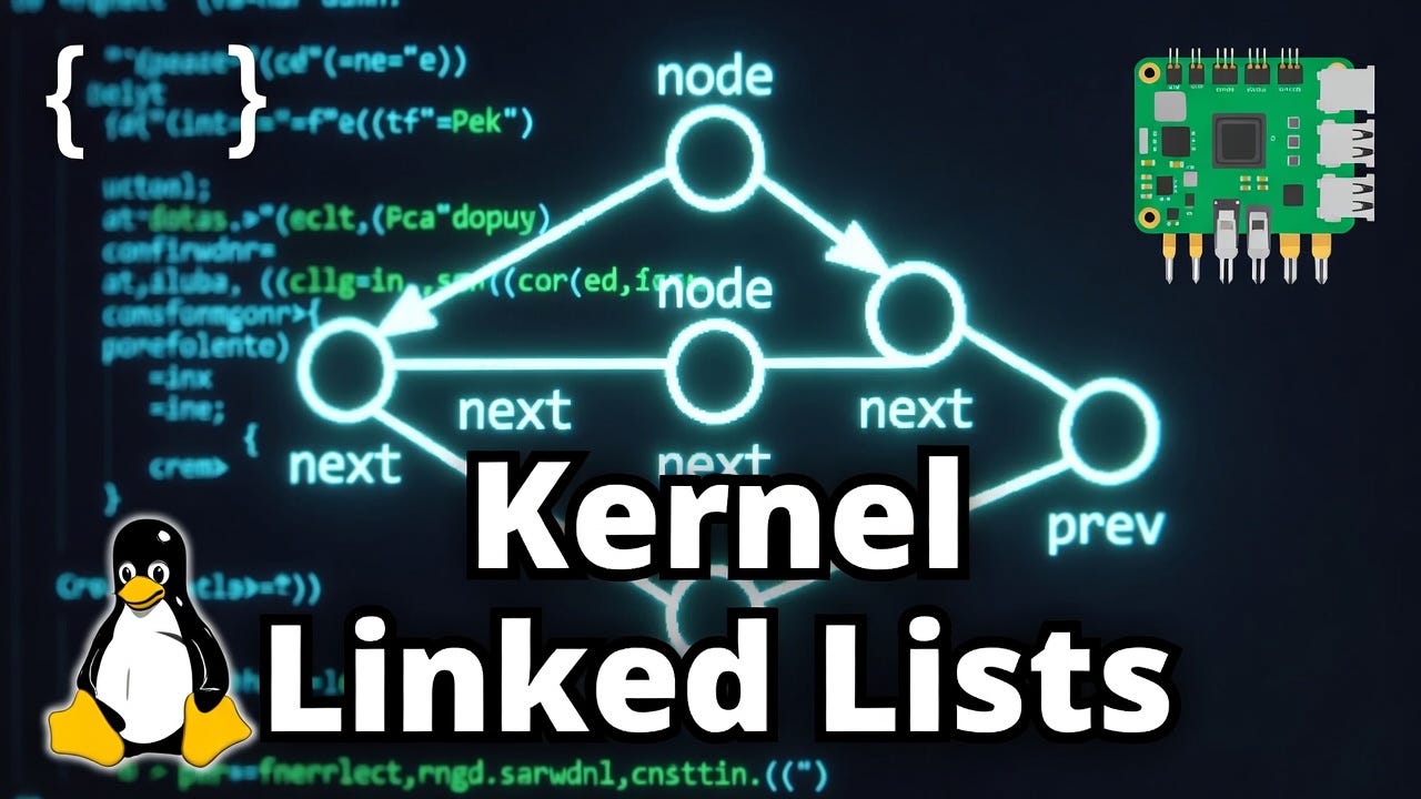 Kernel Linked Lists in Linux Device Drivers
