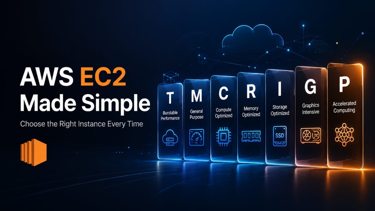 AWS EC2 Instance Types Explained Simply: How to Pick the Right Server Without Getting Confused