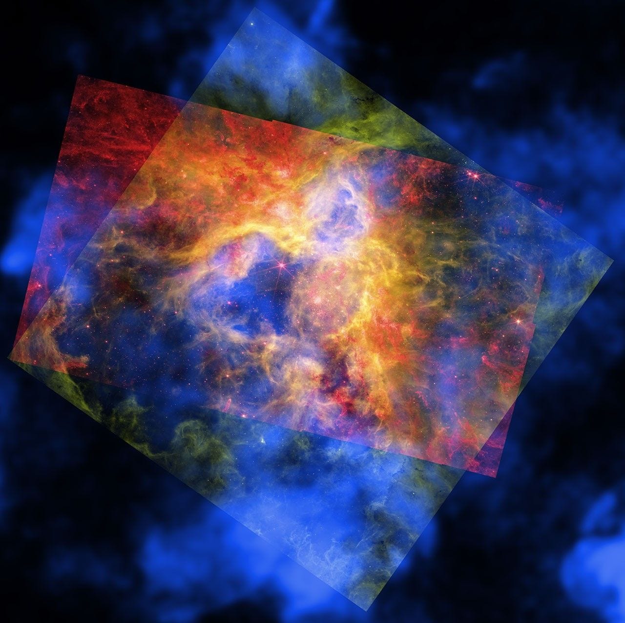 When Three NASA Telescopes Look at the Same Thing the Universe Gets We When Three NASA Telescopes Look at the Same Thing the Universe Gets We