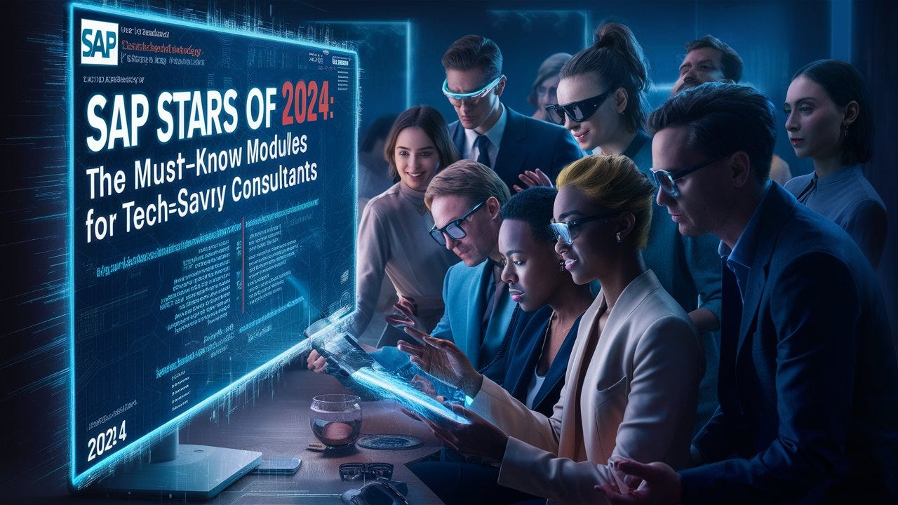 SAP Stars of 2024: The Must-Know Modules for Tech-Savvy Consultants