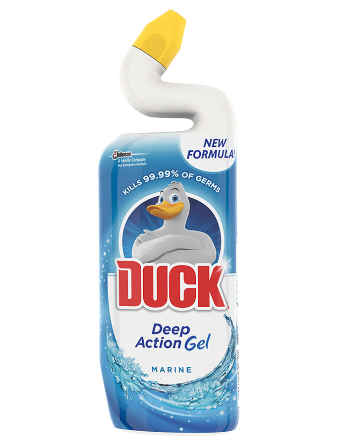 Toilet Duck deep toilet cleaner bottle
