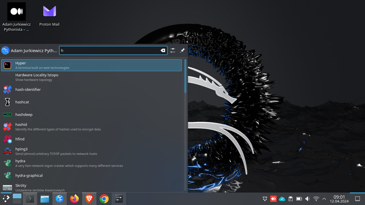 Hyper.is — terminal for Linux — nice and elegant.