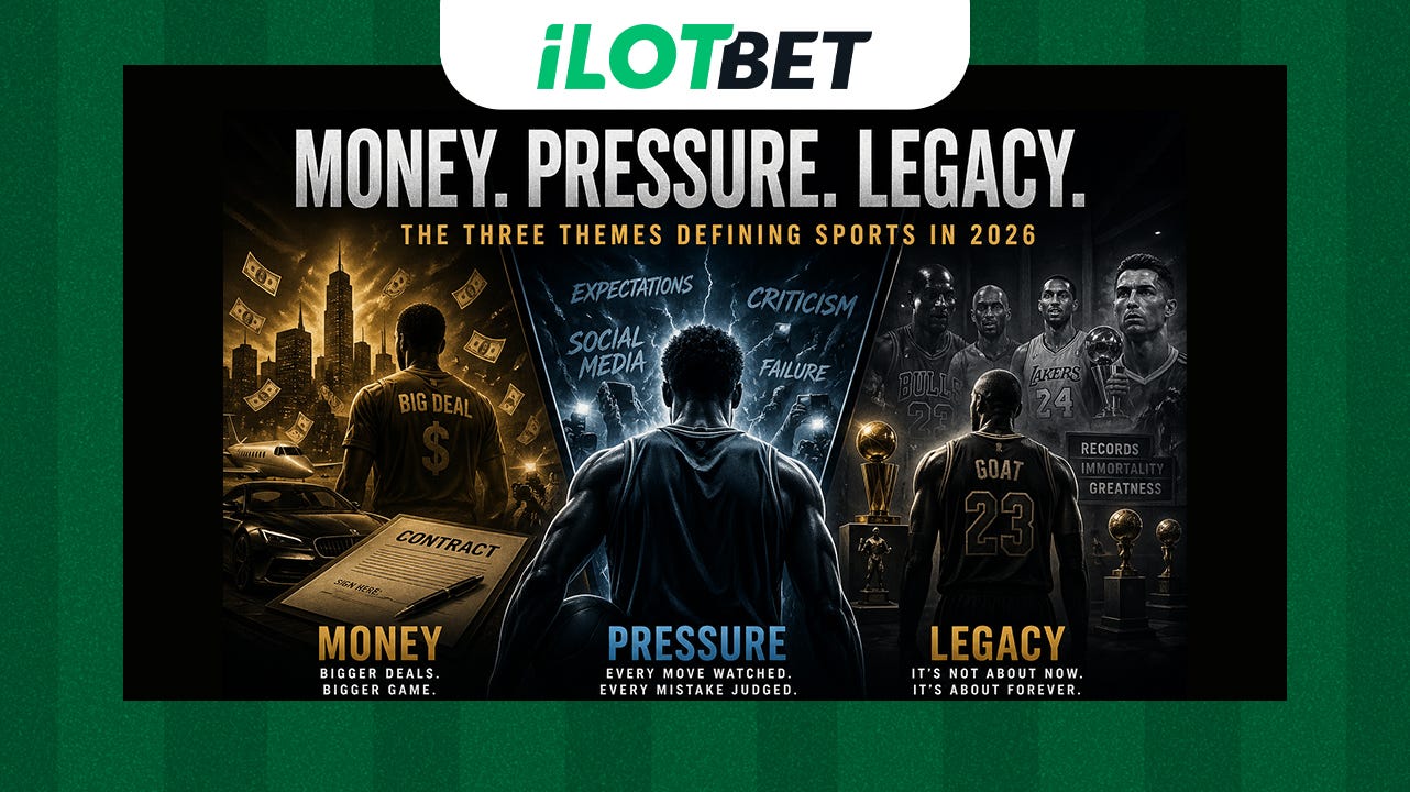 Money, Pressure, and Legacy: The Three Themes Defining Sports in 2026