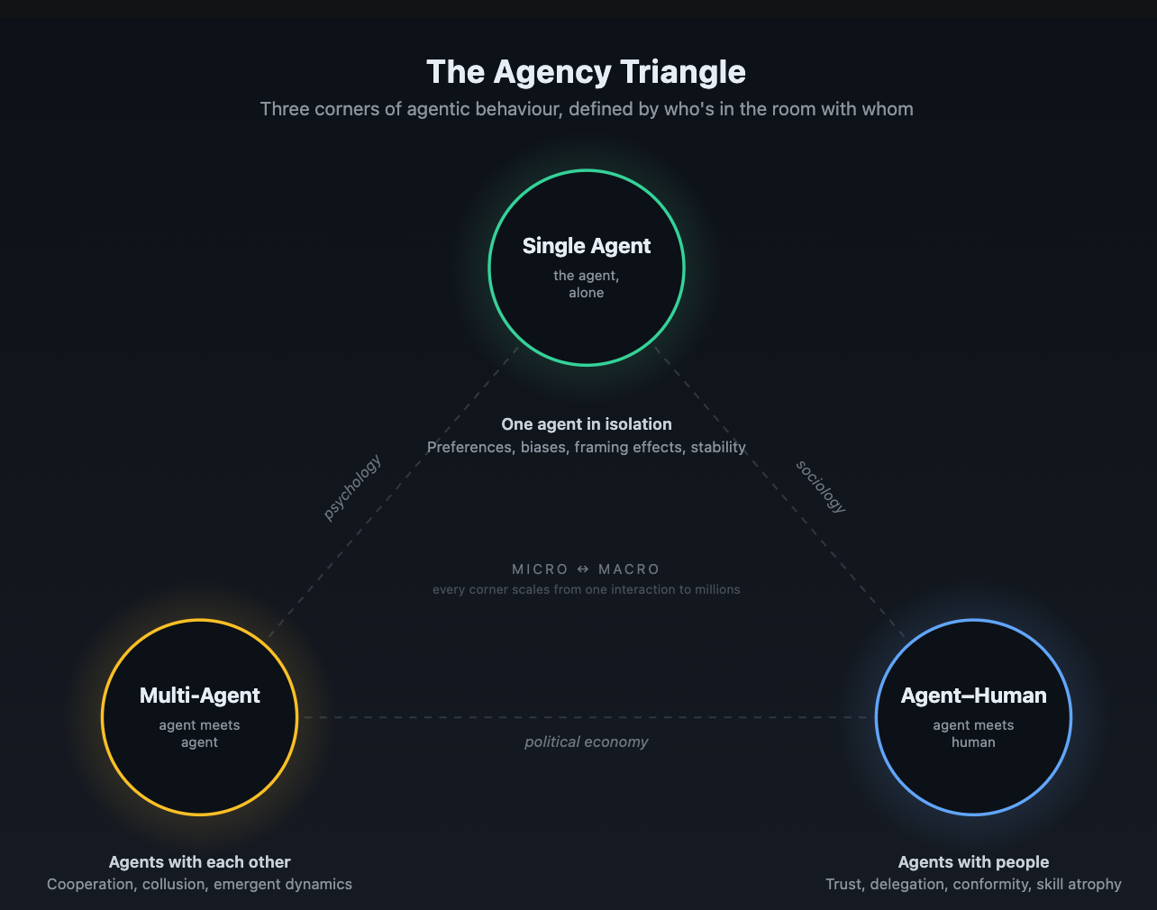 Agentic behavioural analysis: part 0, the framework