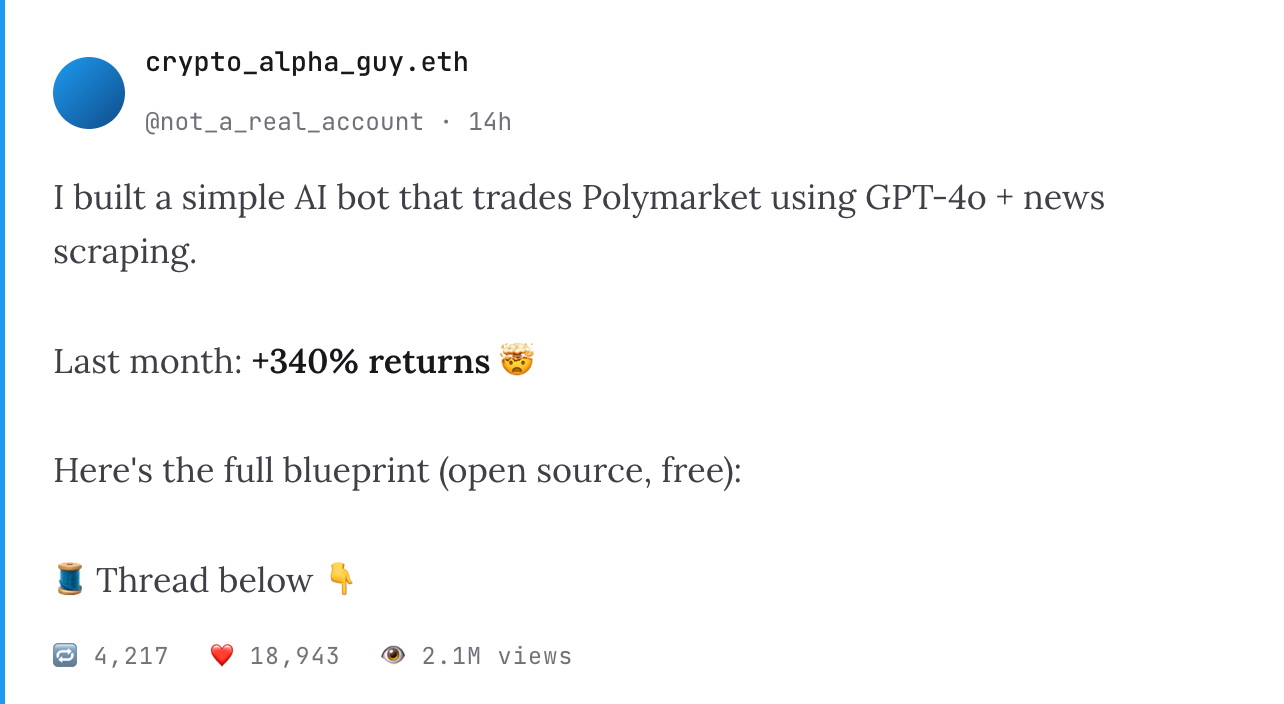 Debunking the “Polymarket Dream”
