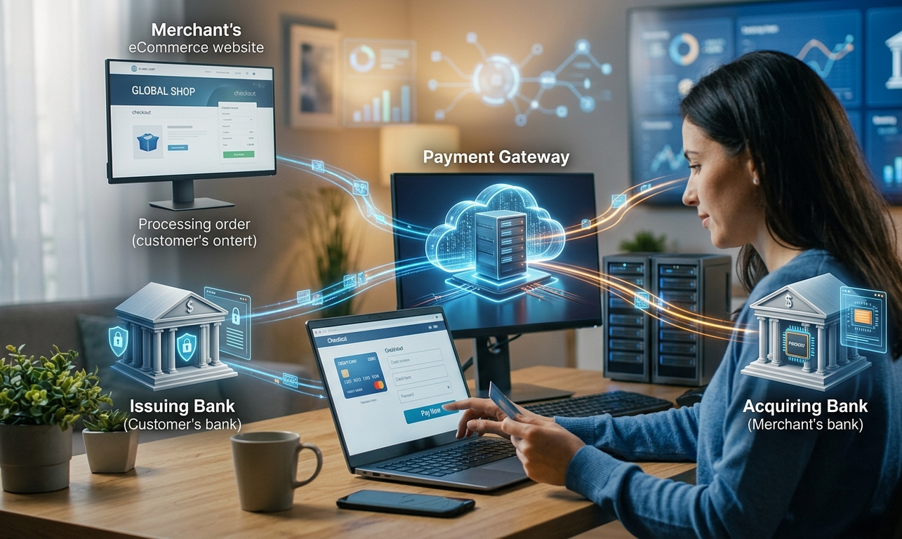 How Payment Gateways Connect Merchants, Banks, and Customers