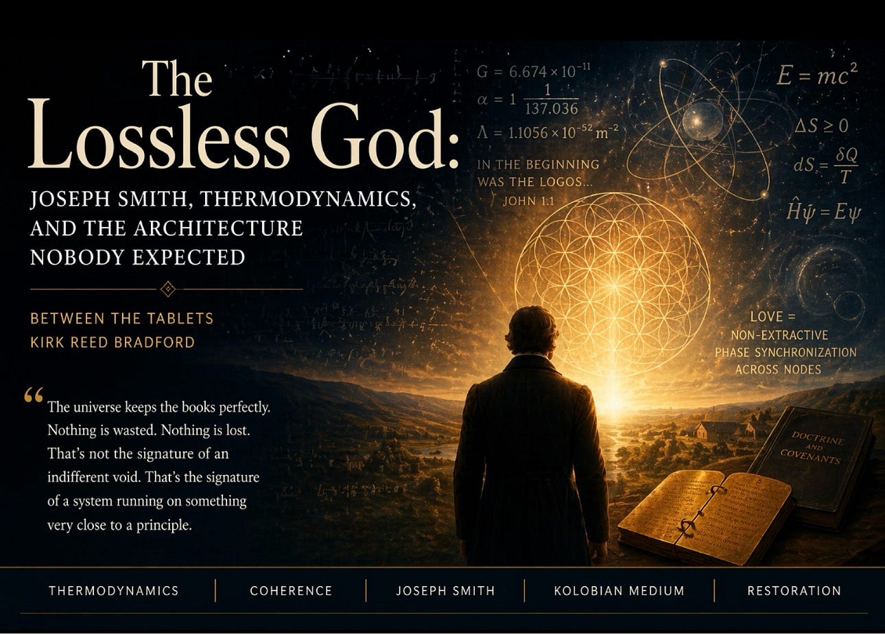 The Lossless Architecture Nobody Expected