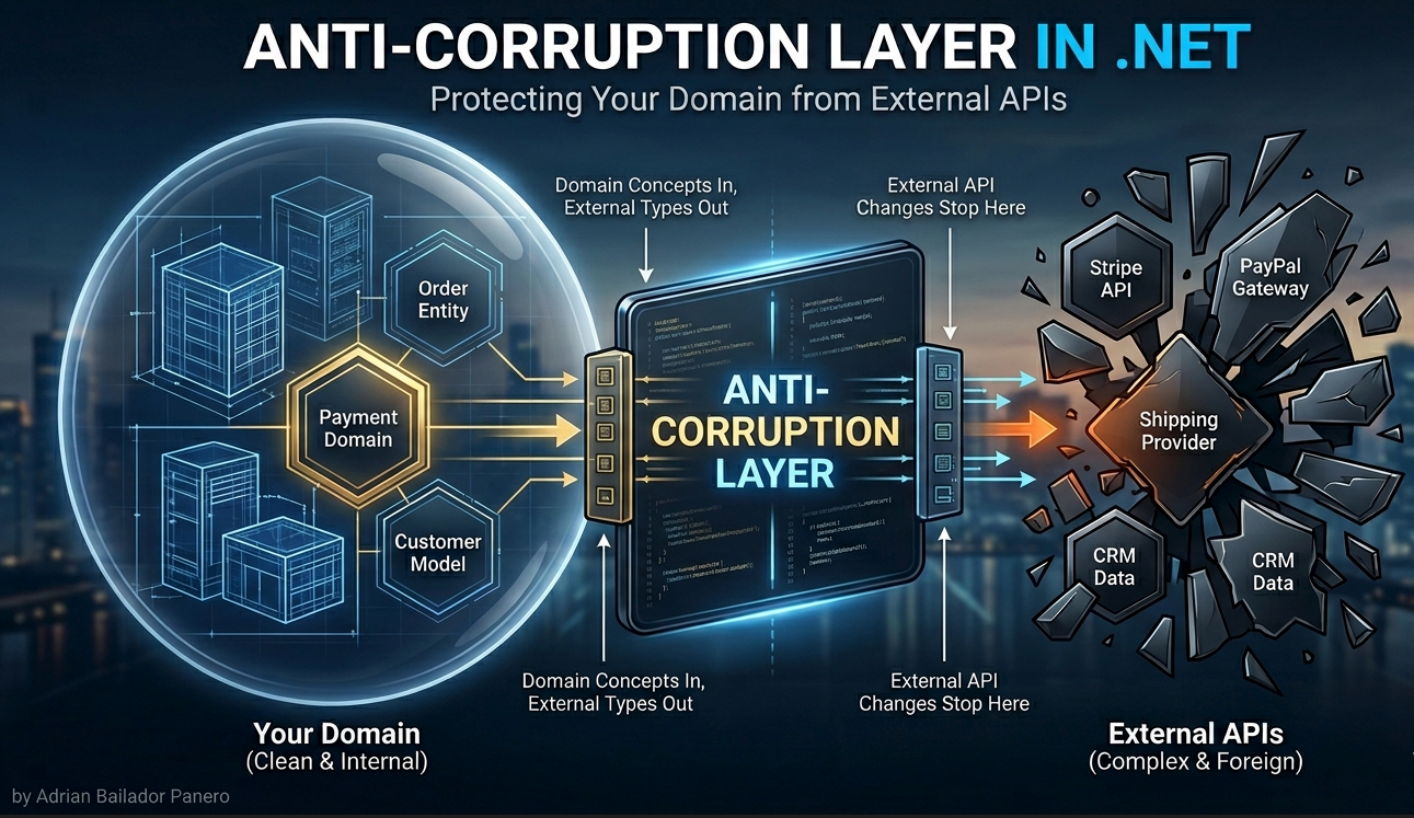 Anti-Corruption Layer in .NET: Protecting Your Domain from External APIs