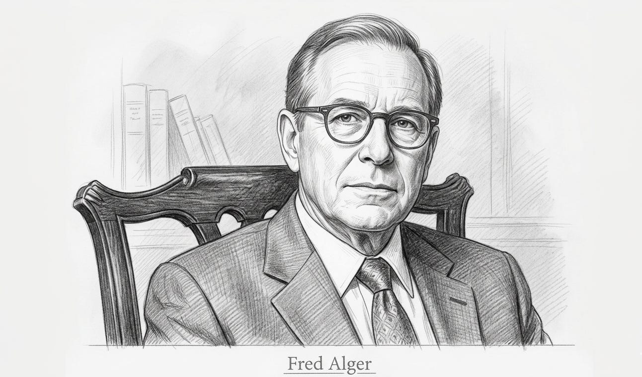 The Man Who Invented “Sell the Winner Too”: Fred Alger and the Discipline of Letting Go