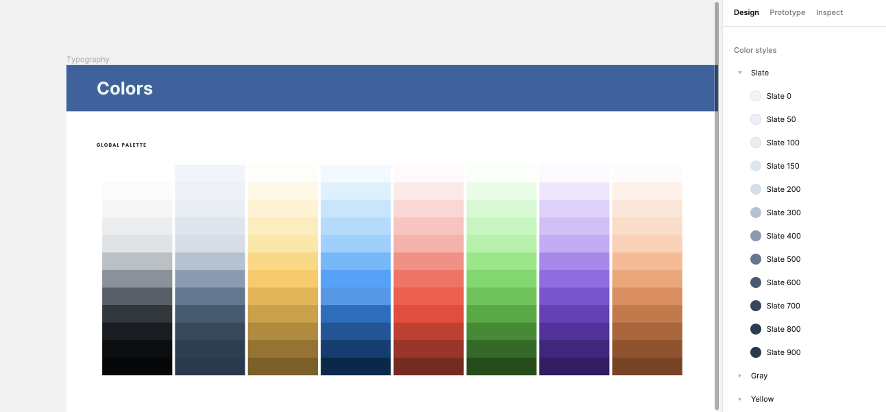 Design System — Creating a Color System