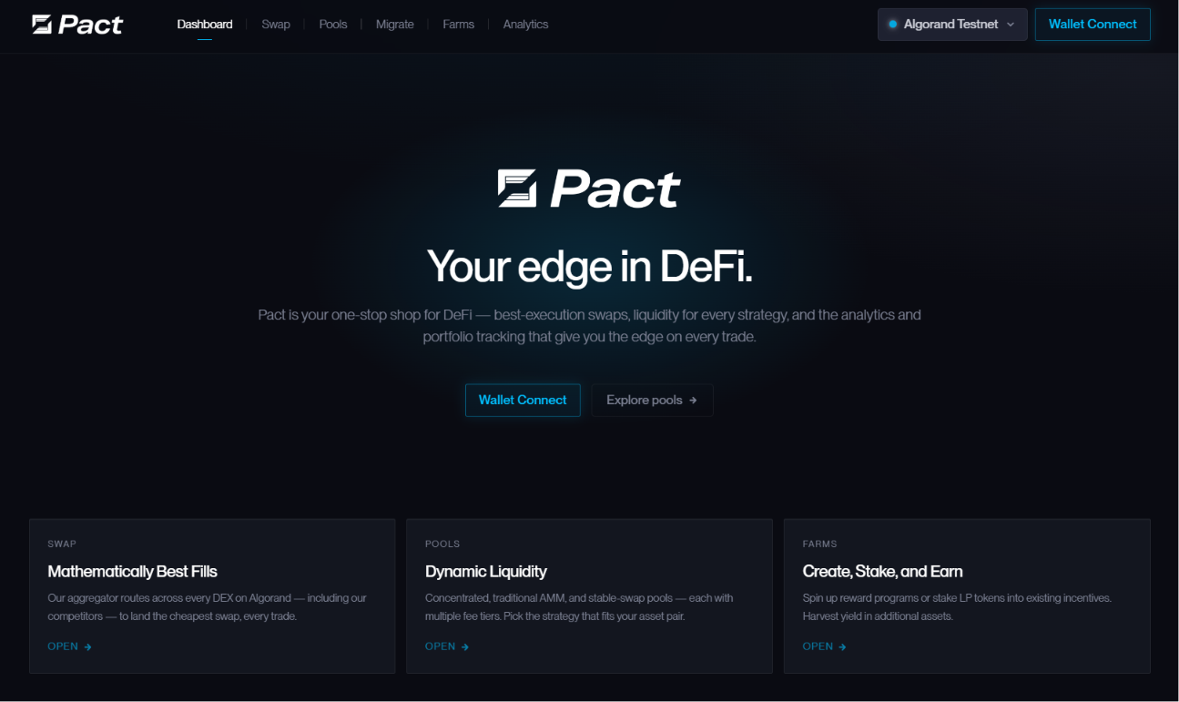 June Update: A New Era for Pact & Algorand DeFi Begins — a Must Read!