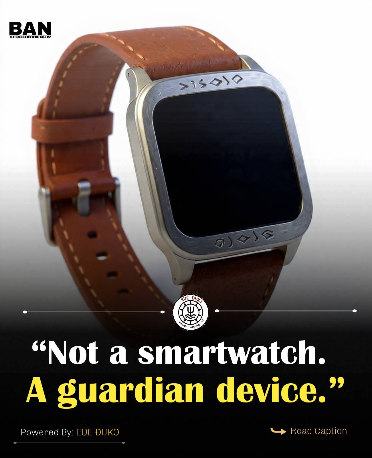 NOT A SMARTWATCH. A GUARDIAN DEVICE!
