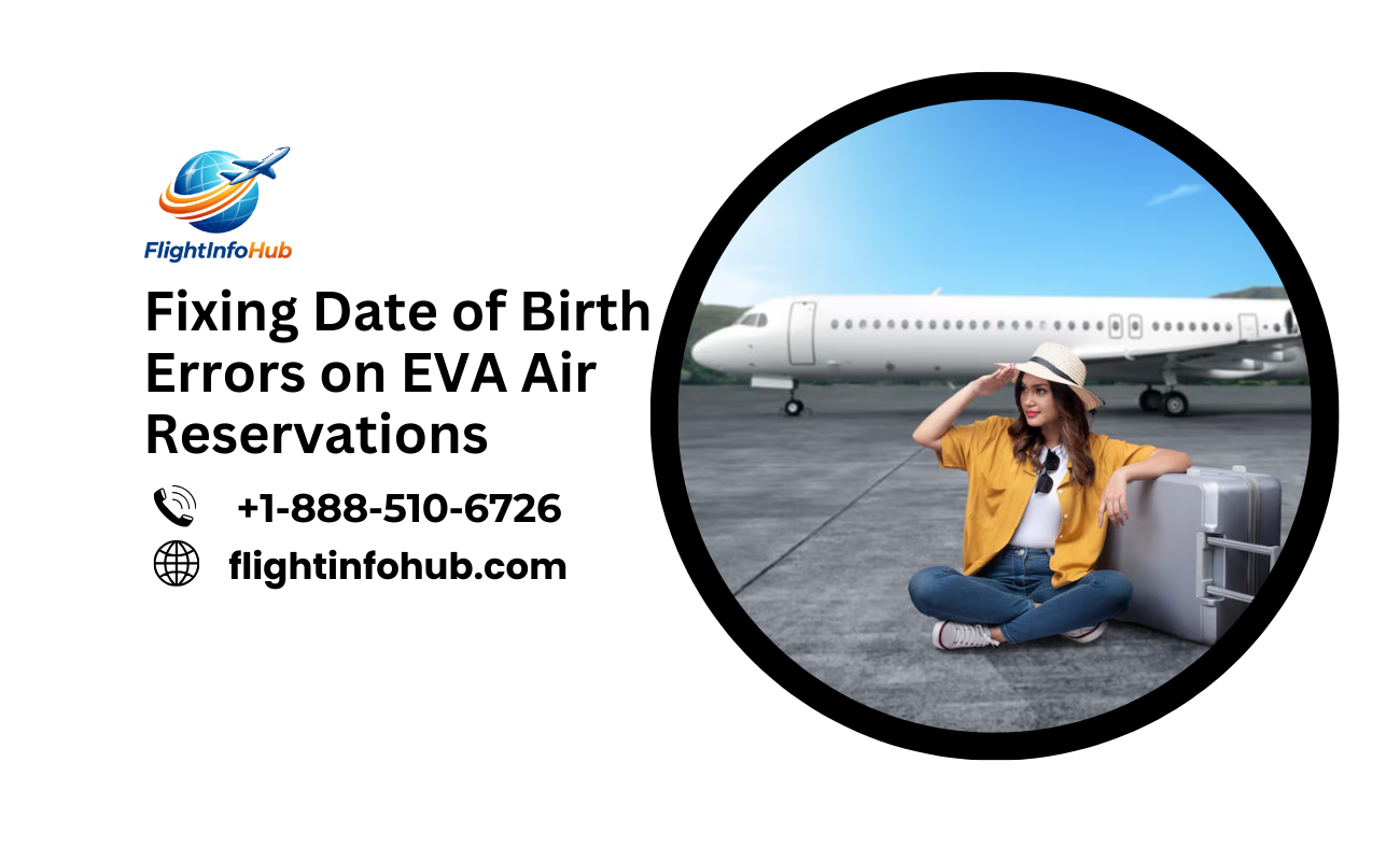 Fixing Date of Birth Errors on EVA Air Reservations Fixing Date of Birth Errors on EVA Air Reservations