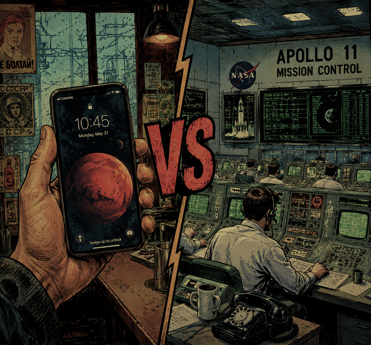 How a $200 Phone Out-Powers the Machines That Landed Us on the Moon