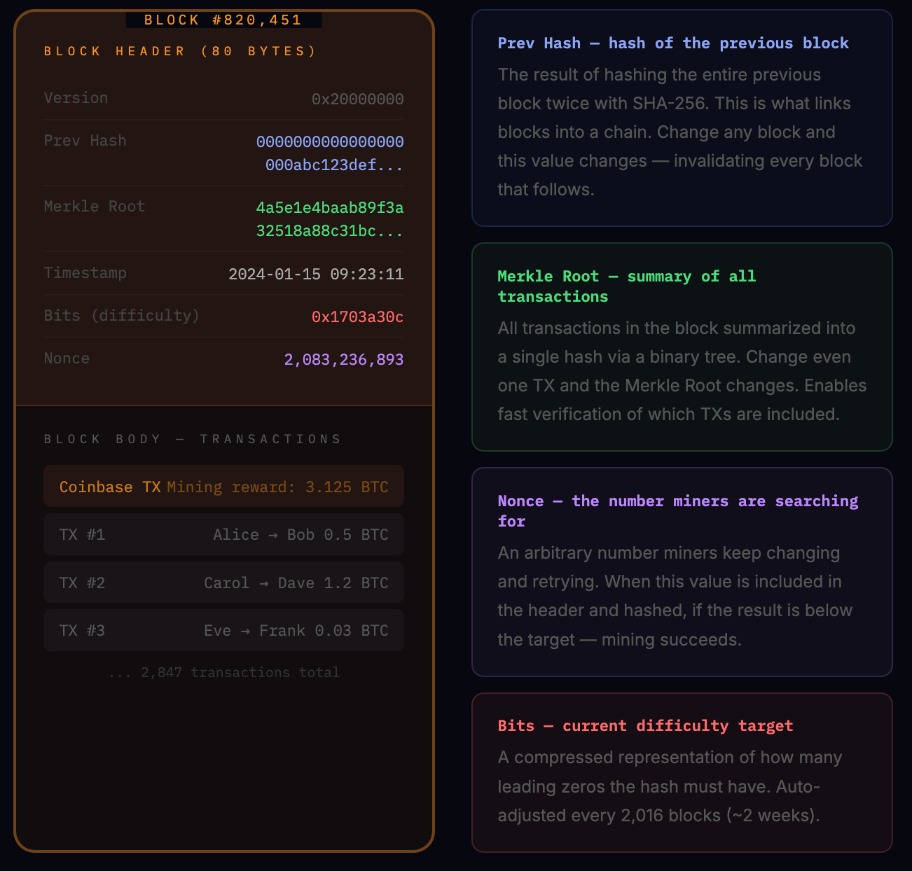 What is a Bitcoin block — and how do they connect?