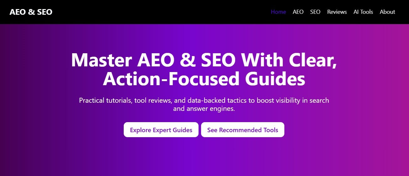 I spent 12 years learning SEO the hard way. Now I’m writing the guide I wish I had.