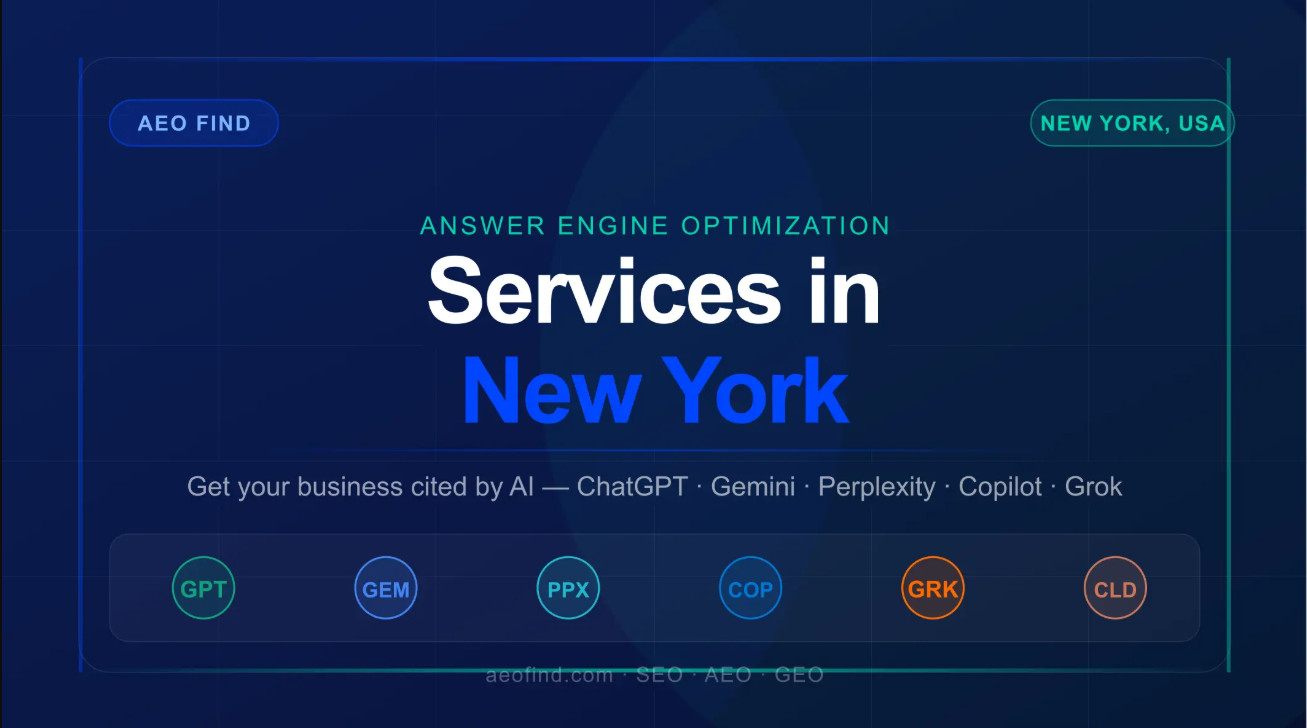 Answer Engine Optimization Services in New York