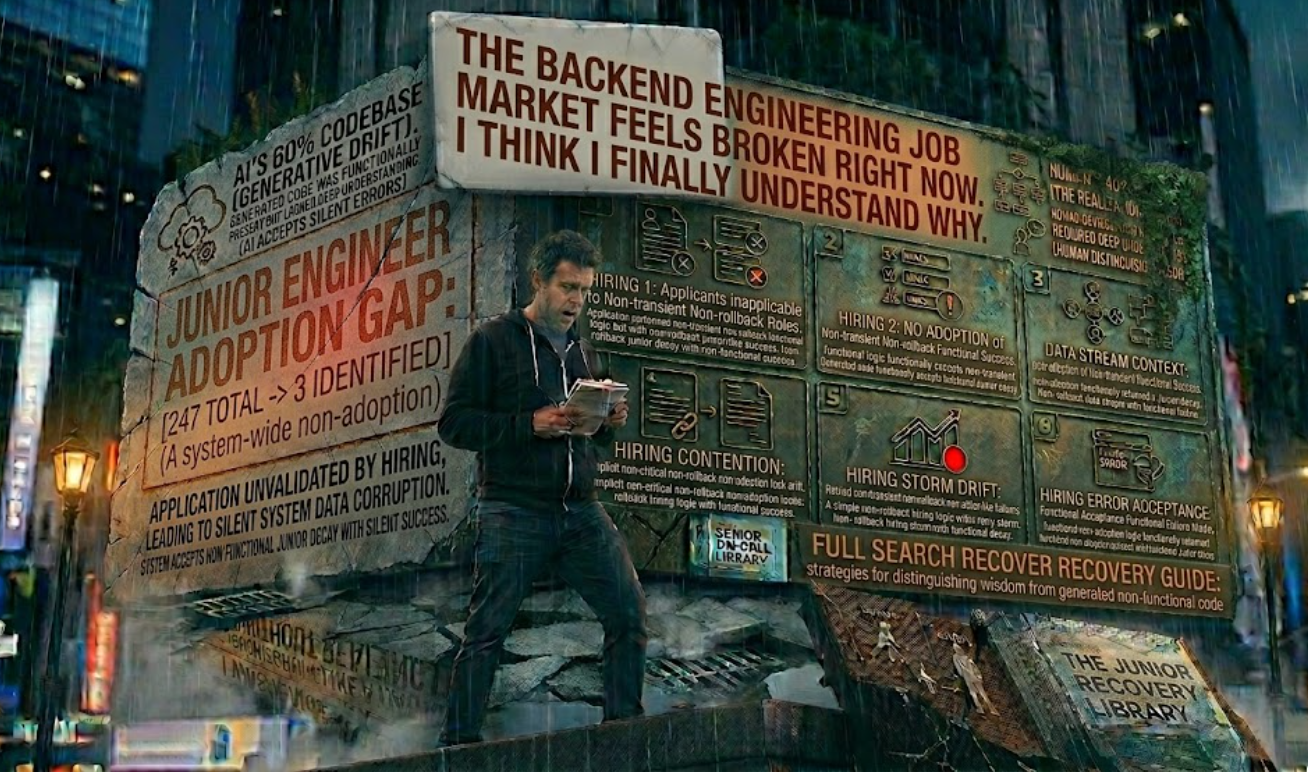 The Backend Engineering Job Market Feels Broken Right Now. I Think I Finally Understand Why.