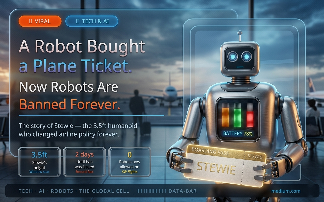 A Robot Bought a Plane Ticket. Now All Robots Are Banned From Flying.