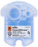 Braun Clean and Renew 4 Pack, Cartridge, Refill, Replacement Cleaner, Cleaning Solution