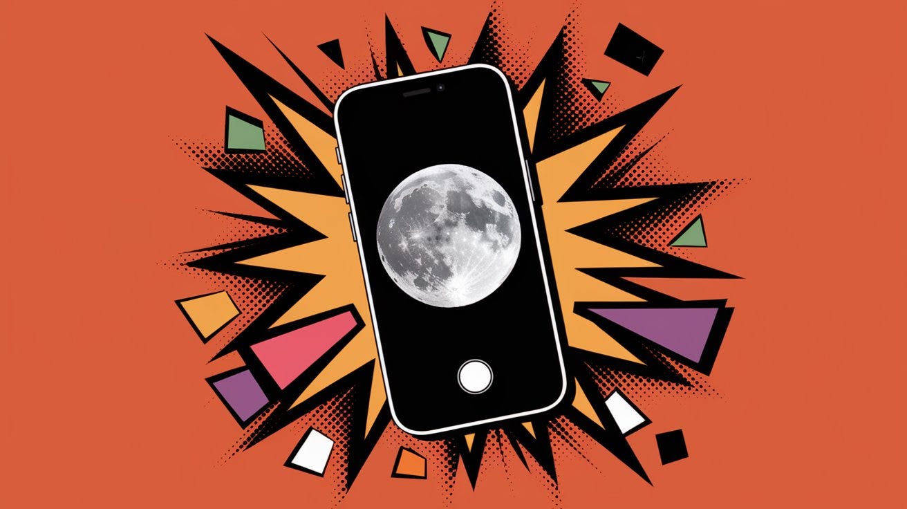 Can We Put a QR Code on the Moon and Scan It From Earth-