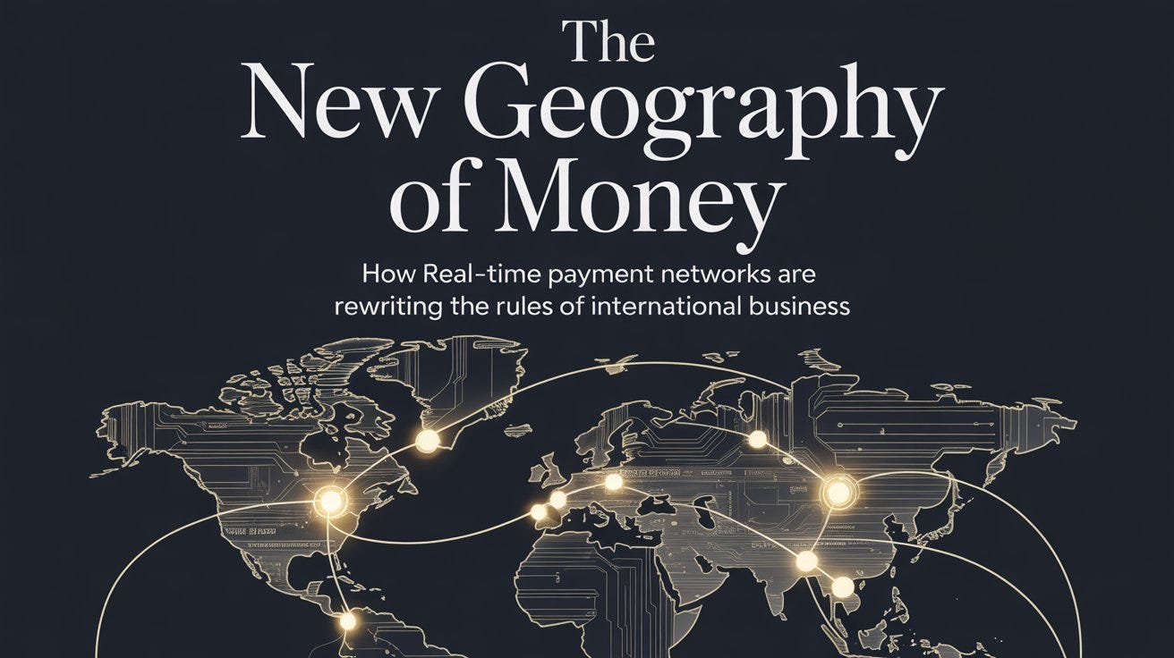 The New Geography of Money: How Real-Time Payment Networks Are Rewriting the Rules of International…