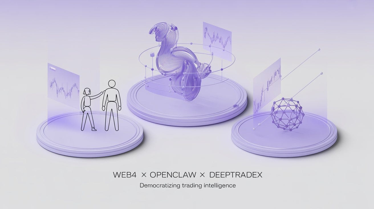 Web4 and OpenClaw: How DeepTradeX is Democratizing the Future of Trading for Everyone