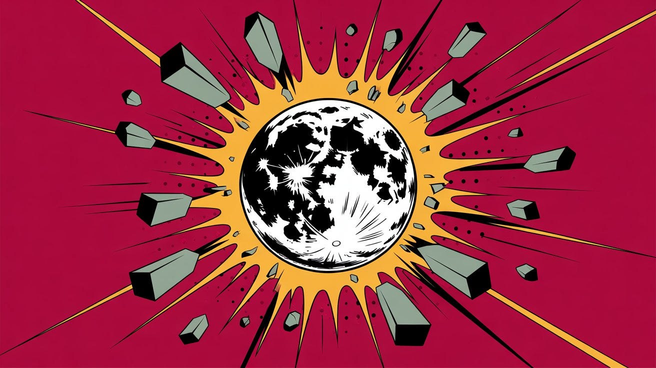 How Many Bombs Does It Take To Blow Up The Moon-