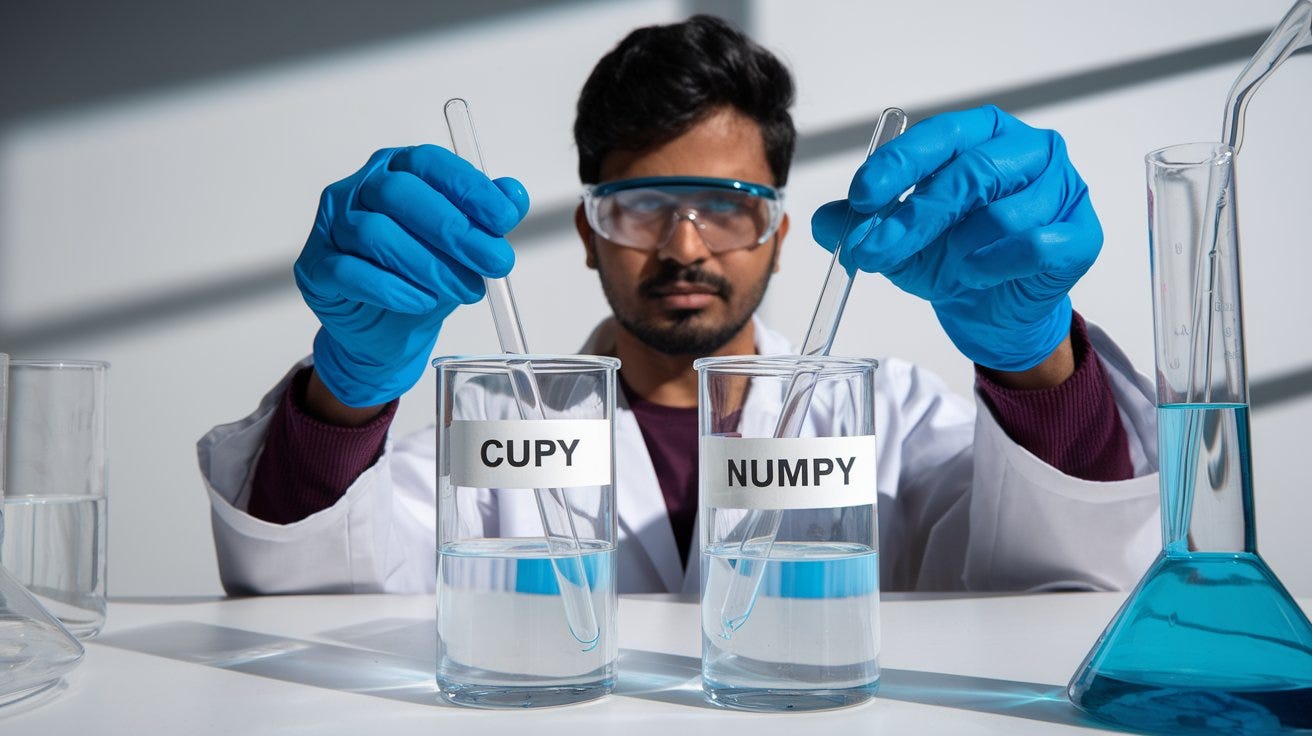 Forget Nvidia: Let’s Test CuPy on Our Parameters