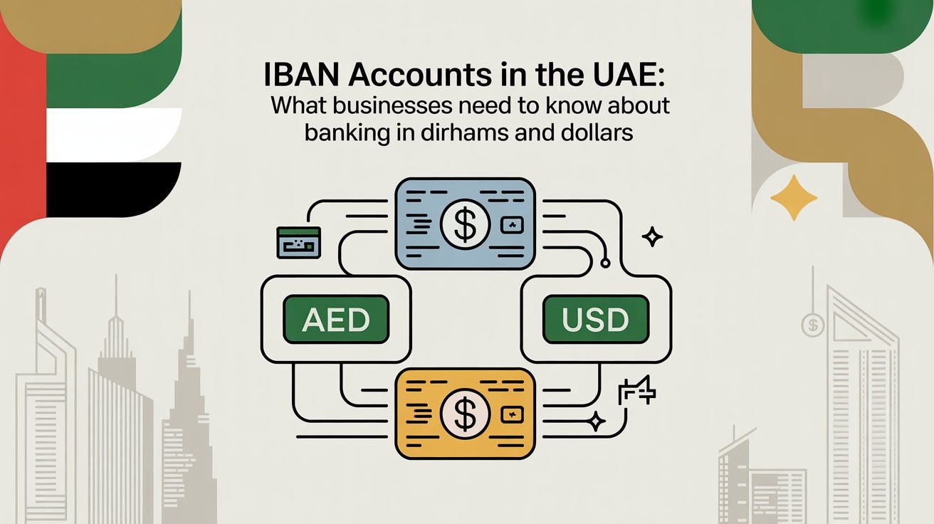IBAN Accounts in the UAE: What Businesses Need to Know About Banking in Dirhams and Dollars