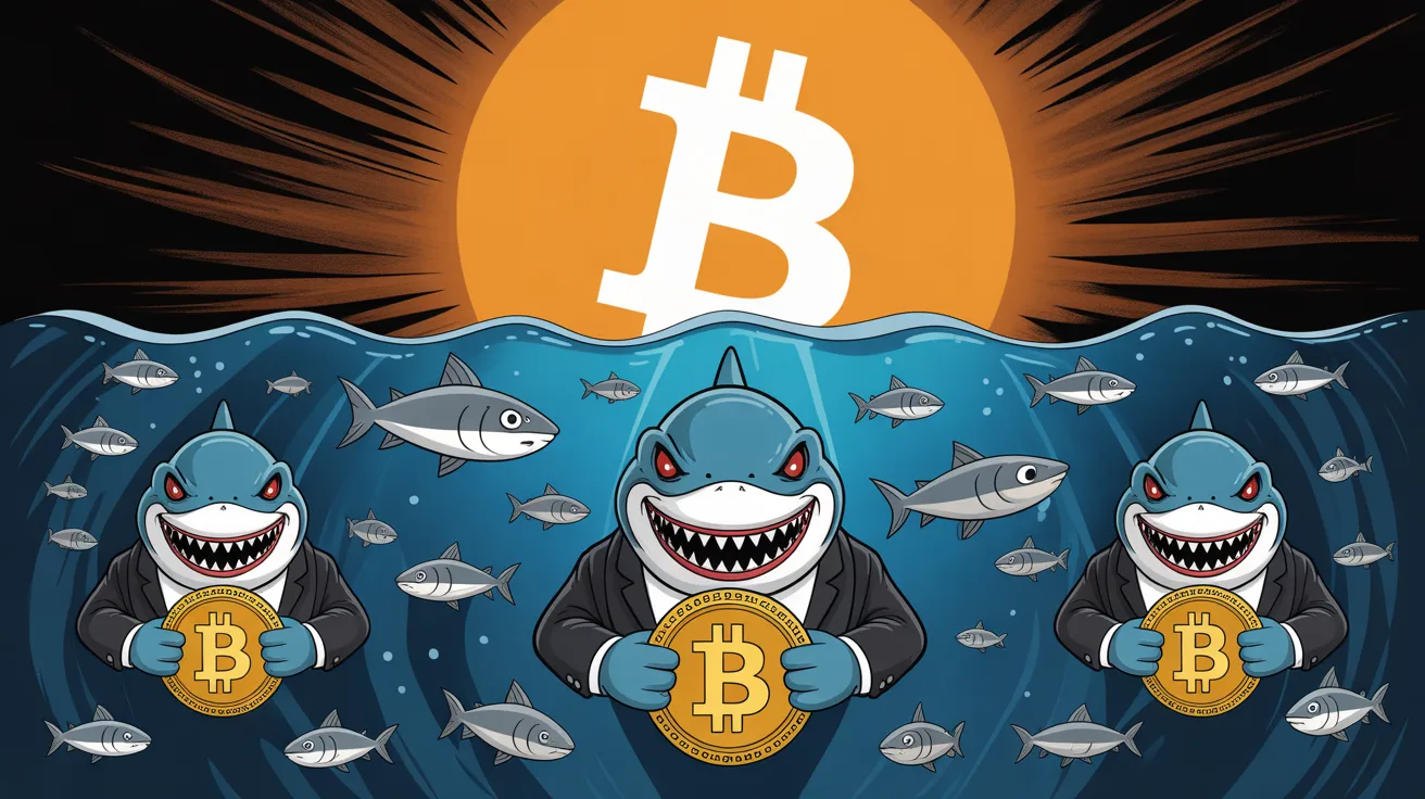 Bitcoin’s “Sharks” Are Buying Quietly — While Everyone Else Waits